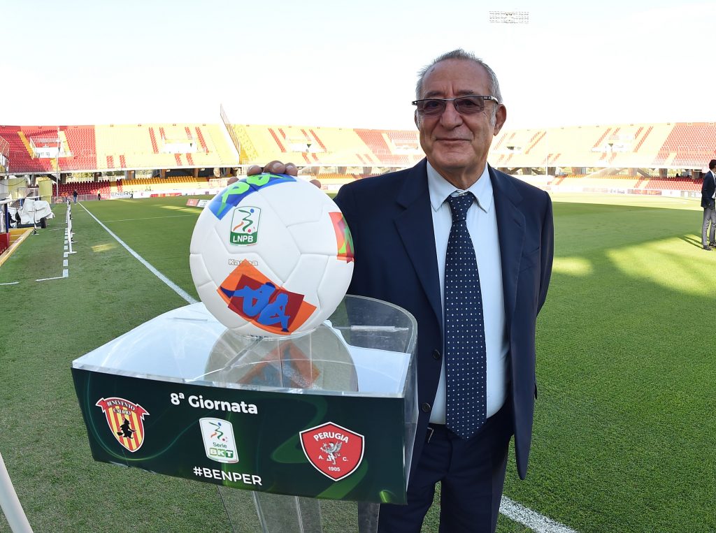 Serie B – Il Presidente Vigorito dice la sua sull’avvio di stagione