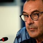 Maurizio Sarri, allenatore della Lazio.