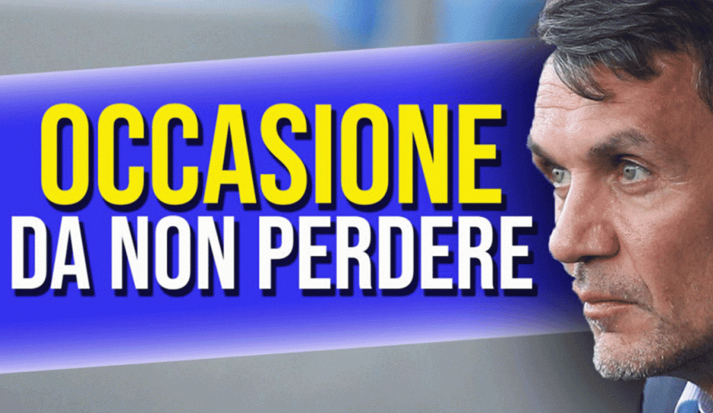 Calciomercato Milan, rottura totale: occasione per Maldini!