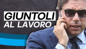 Giuntoli al lavoro