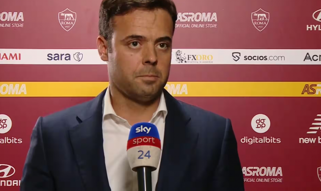 Serie A – Tiago Pinto: “Roma? Era il momento giusto per dire addio”