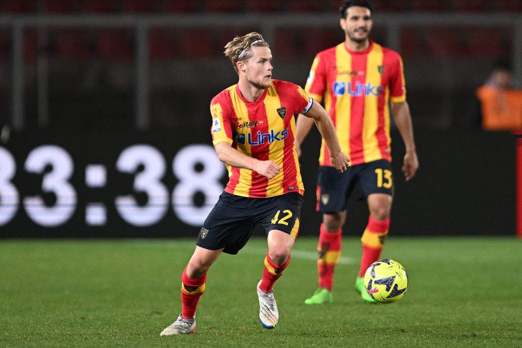 Serie A – Lecce, si valutano le condizioni di Hjulmand per domenica