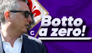 Botto a zero per la Fiorentina