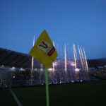 Fiorentina coreografia finale Coppa Italia