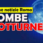 Raffica bombe notturne Roma